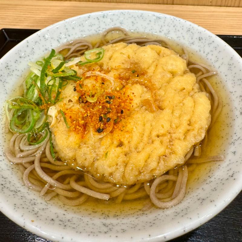 天ぷら蕎麦(都そば 天五店)