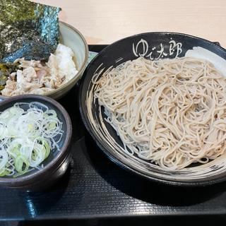 冷そばミニ焼鯖ごはんセット(ゆで太郎 もつ次郎 50号佐野越名町店)
