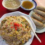 炒飯 餃子