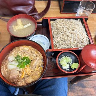 親子丼 もりそばセット(そば処 やぶ㐂)