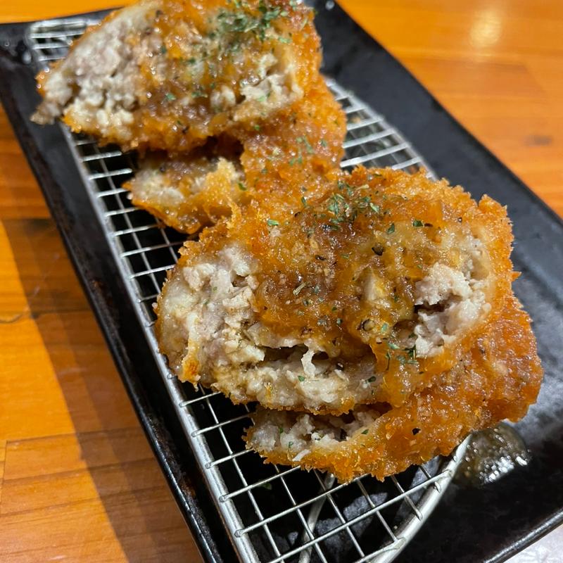 豚メンチカツ(島しゃぶしゃぶNAKAMA)