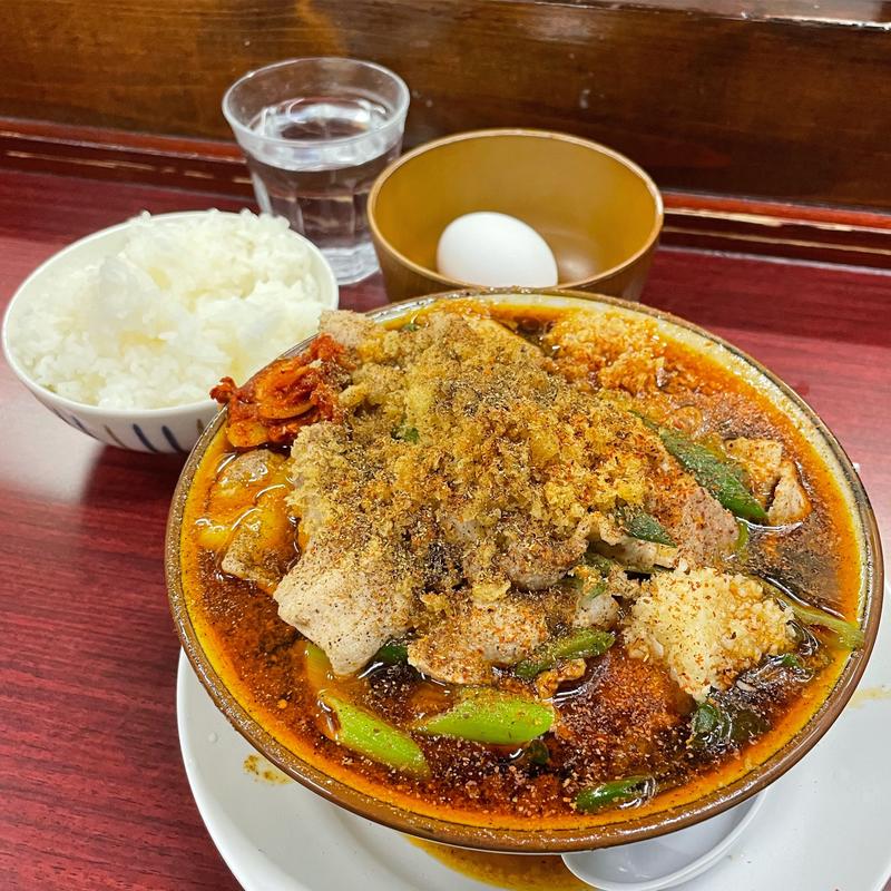 辛い肉めん(肉めん 肉めし すず気)