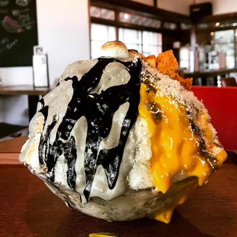 まっくろごまコーヒークリーム × かぼちゃグラタン(Ryan02)