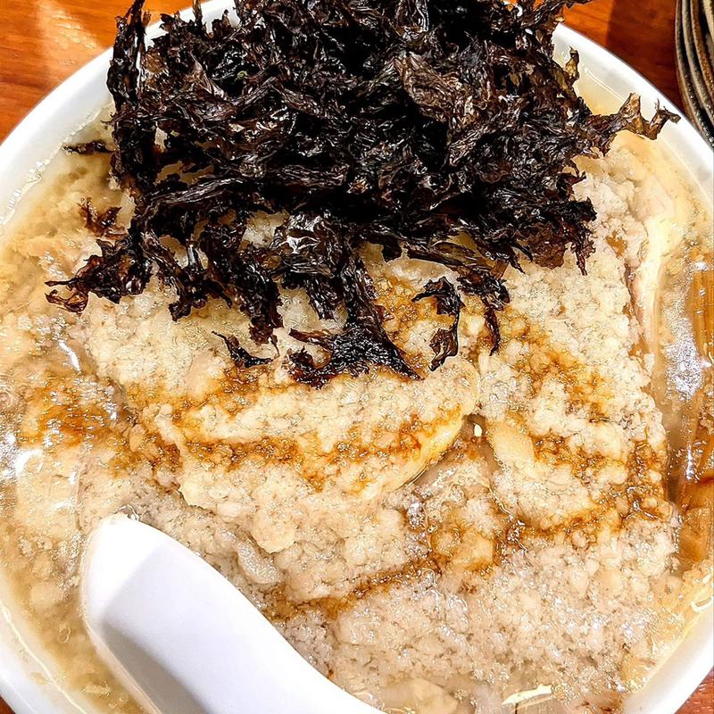 濃厚背脂叉焼 麺大盛(拉麺瑞笑)