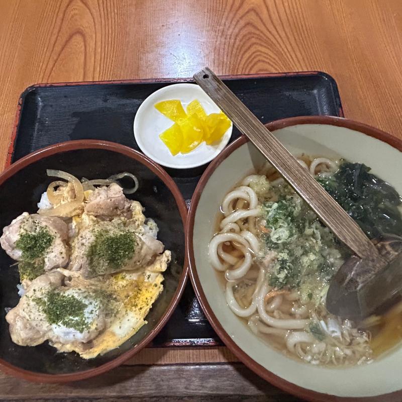 おやこ丼セット(わたべや )