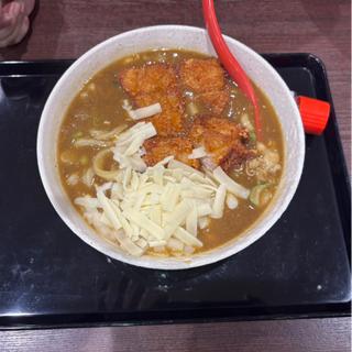 カレーうどん チーズパリパリチキントッピング(CoCo壱番屋 緑区徳重店)