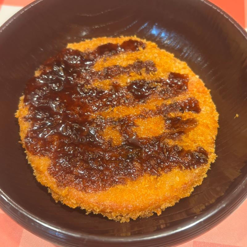 銘柄豚のメンチカツ(スパゲッティーのパンチョ 西武新宿駅前店)