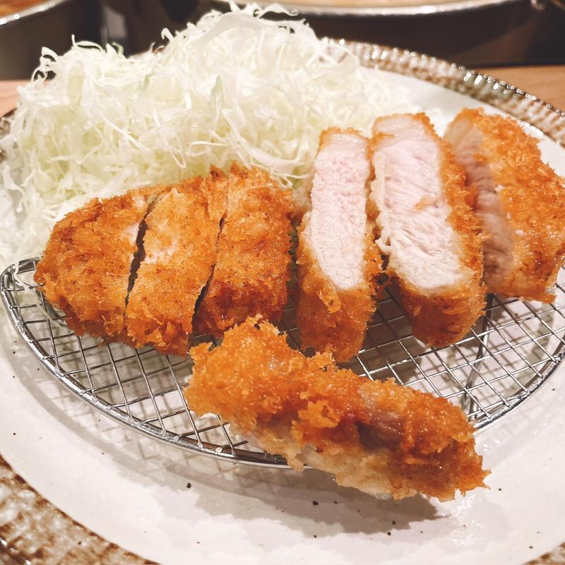 茶美豚ロースカツランチ(ニューベイブ 肥後橋店 )