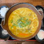 鍋焼きカレーうどん(讃岐屋 白島Qガーデン店 )