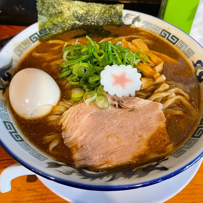 味玉味噌ラーメン(ラーメン わら)