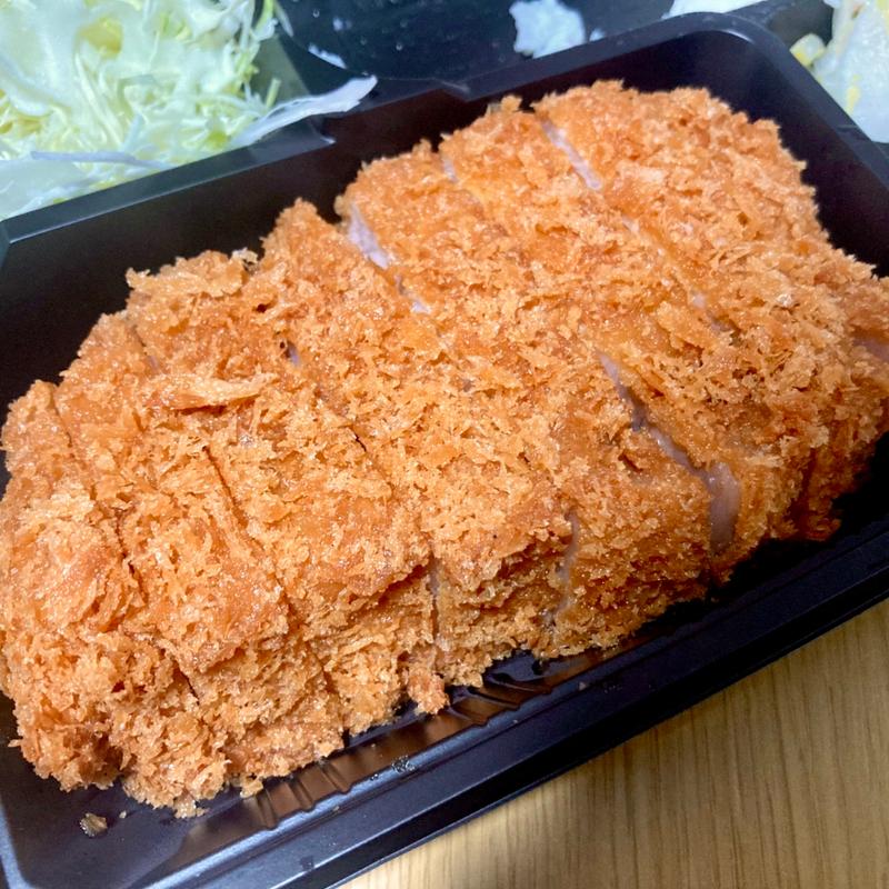 特選リブロースカツ（特盛）テイクアウト(肉屋食堂　たけうち)