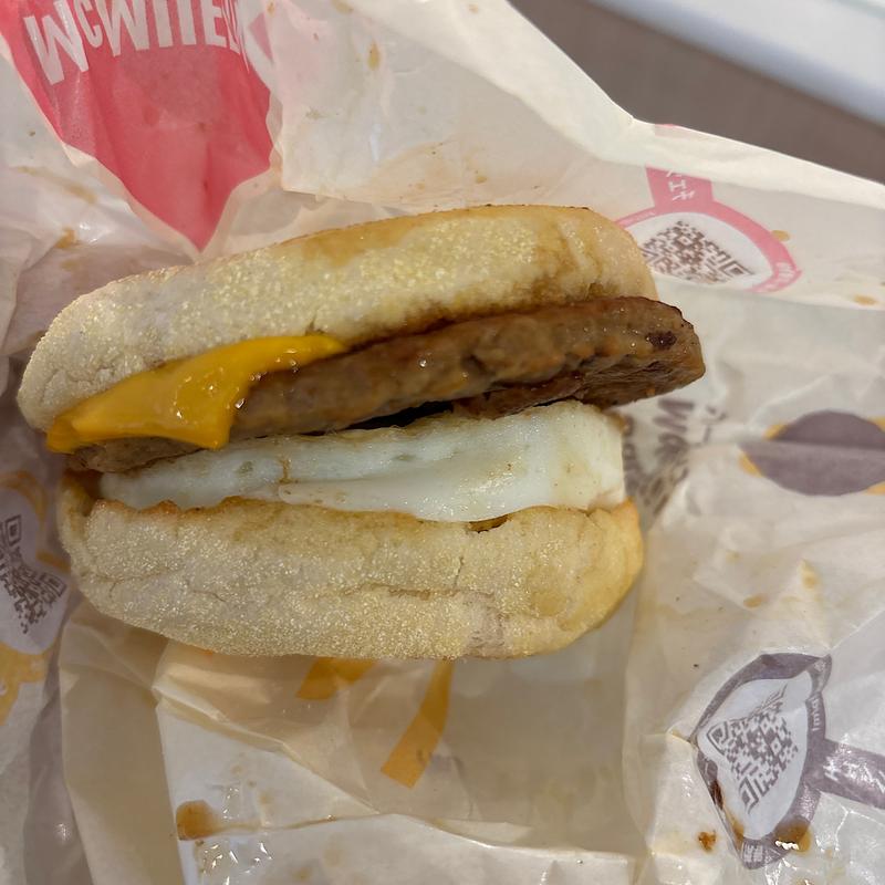 ソーセージエッグマフィン(マクドナルド 静岡駅アスティ店 )