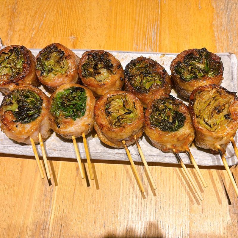 豚レタス巻(まんざら 団栗橋 （【旧店名】まんざら亭）)