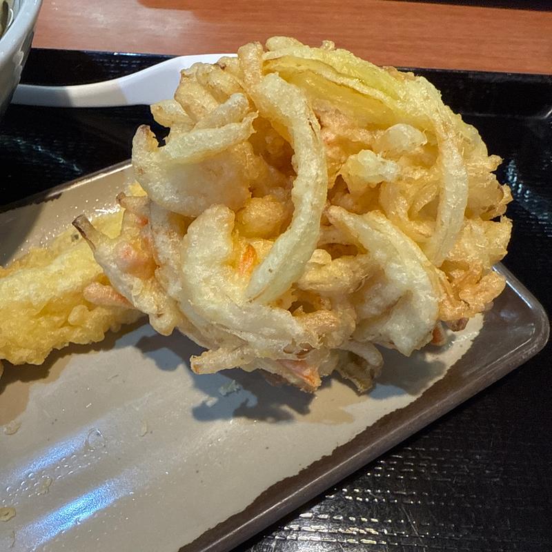 かき揚げ(香の川製麺 羽曳野店)
