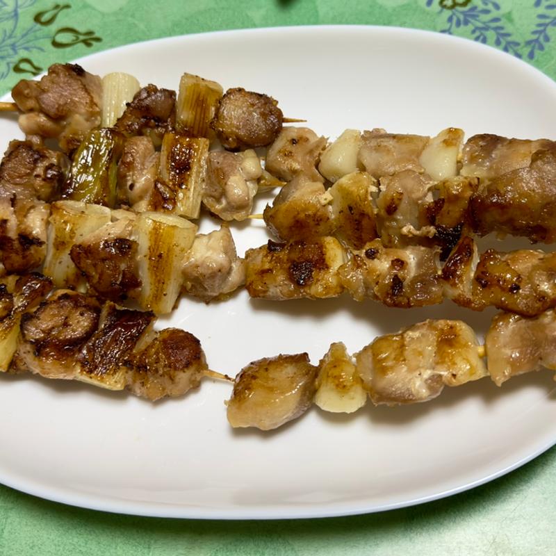 焼鳥 塩(ねぎま、ももにんにく)(ベルクス 東墨田店)