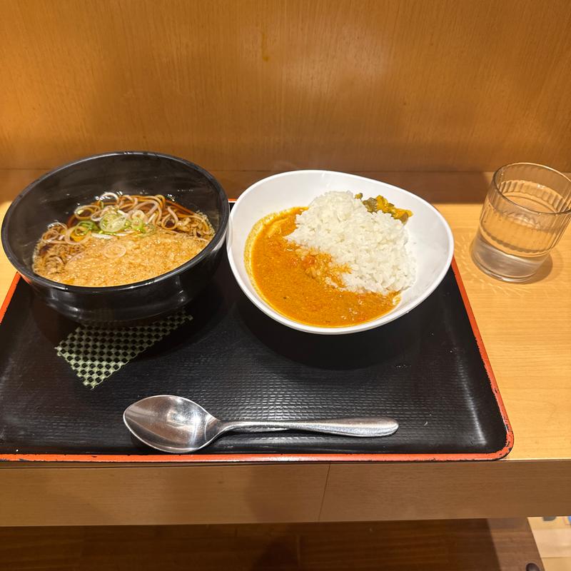 もりそば&半よもだカレー(よもだそば 御徒町店)