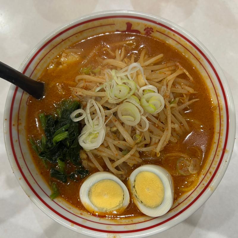 極味噌卵麺(蒙古タンメン中本 渋谷店)