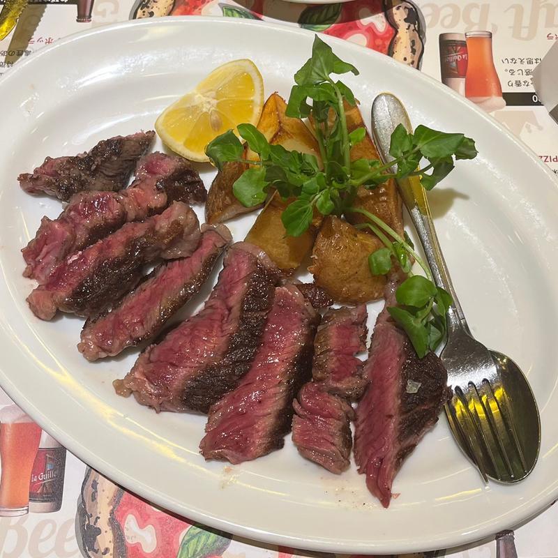 オーシャンビーフのビステッカ(ビッレリア&ピッツェリア ルーチェ （LUCE）)