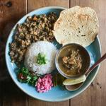 重ね煮カレー2種盛り(Curry&Spice 青い鳥)