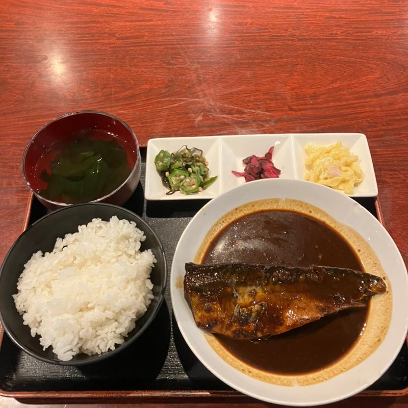 さば味噌煮定食(鬼酔 )