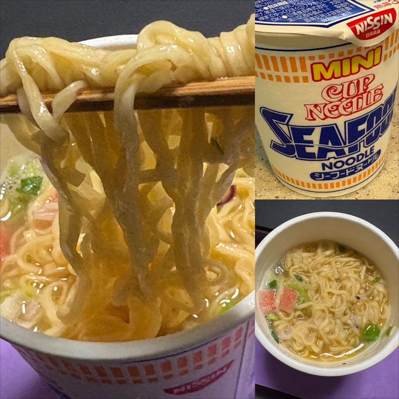 シーフードカップヌードル・ミニ(ローソン 横浜緑園七丁目店)