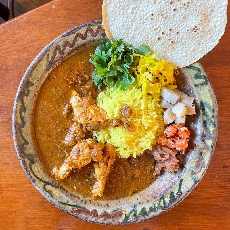 チキンカレー(喫茶 壁と卵)