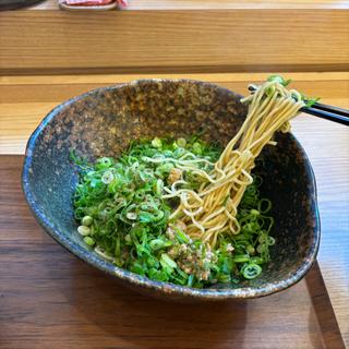 汁なし坦坦麺　ネギ盛り