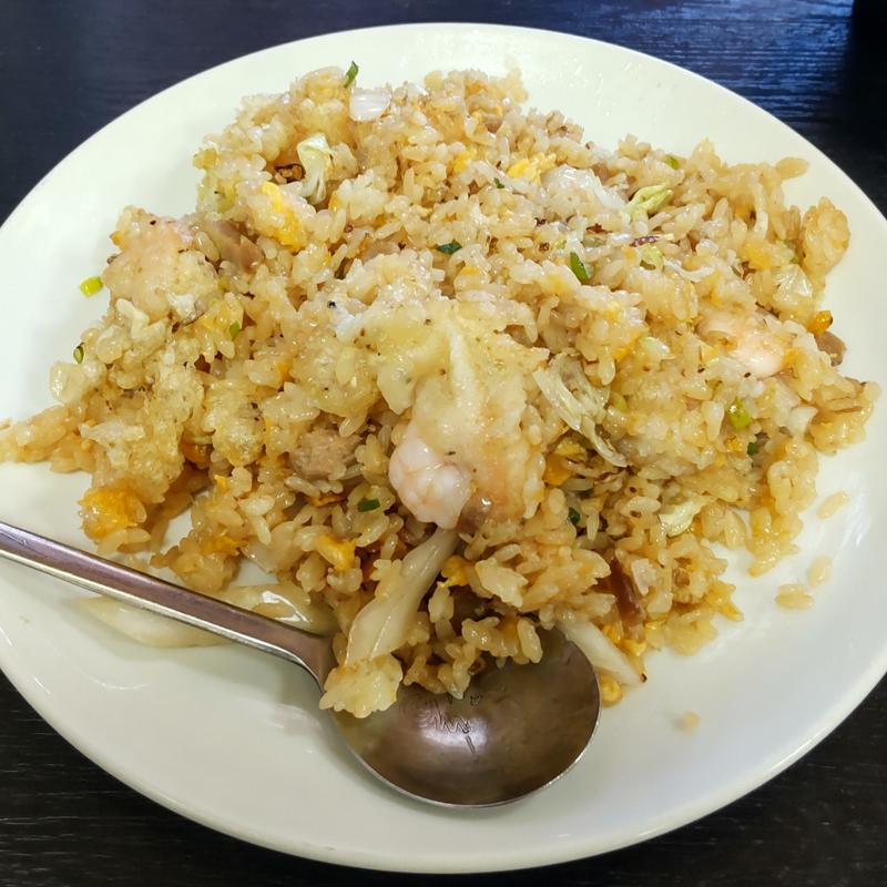 海老チャーハン(味の散歩 中華村)