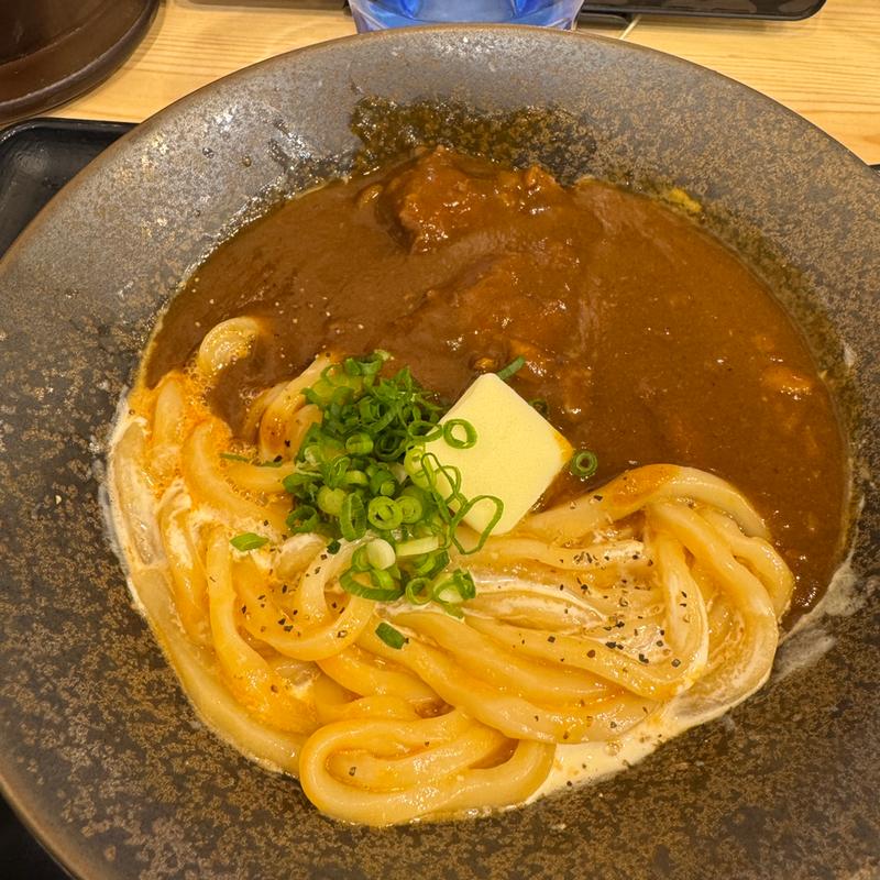 カルボナーラカレーうどん(山下本気うどん 渋谷センター街)