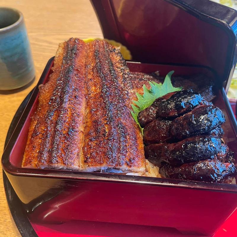 肝入り上うな重(炭焼 うな富士 東京ミッドタウン八重洲店)