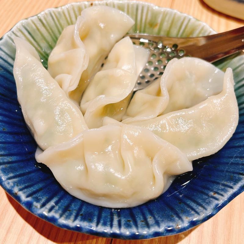 海老とセロリの水餃子(太田のギョウザ)