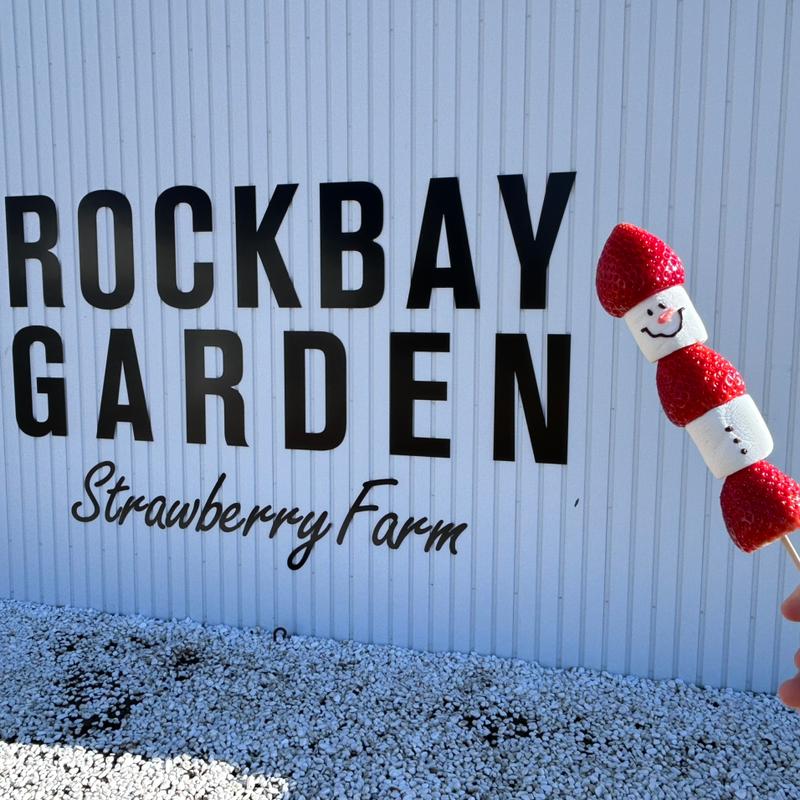 いちごスノーマン(ROCK BAY GARDEN（道の駅草津）)