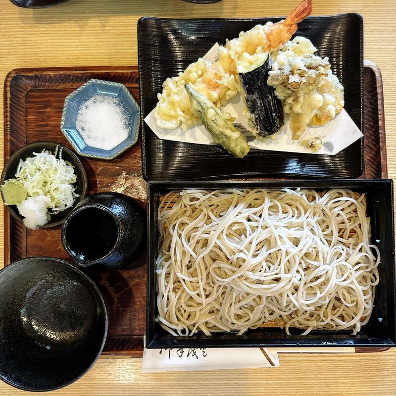 天せいろそば(手打ち蕎麦 芙蓉庵)