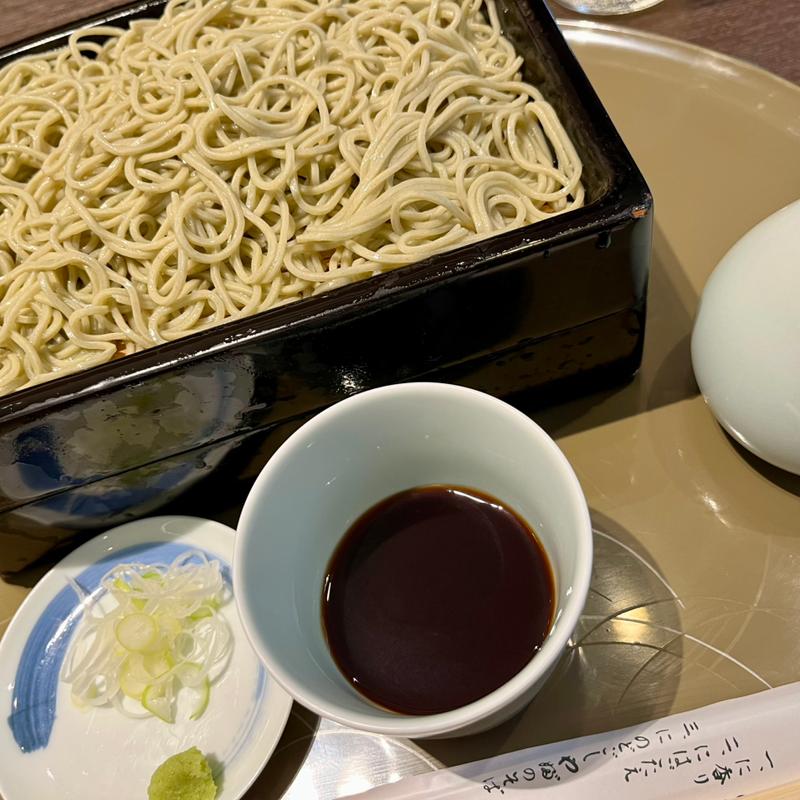 せいろう蕎麦2枚重ね(東京赤坂 やぶそば)