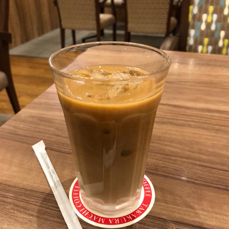 アイス カフェ・オ・レ(高倉町珈琲 柏の葉店)