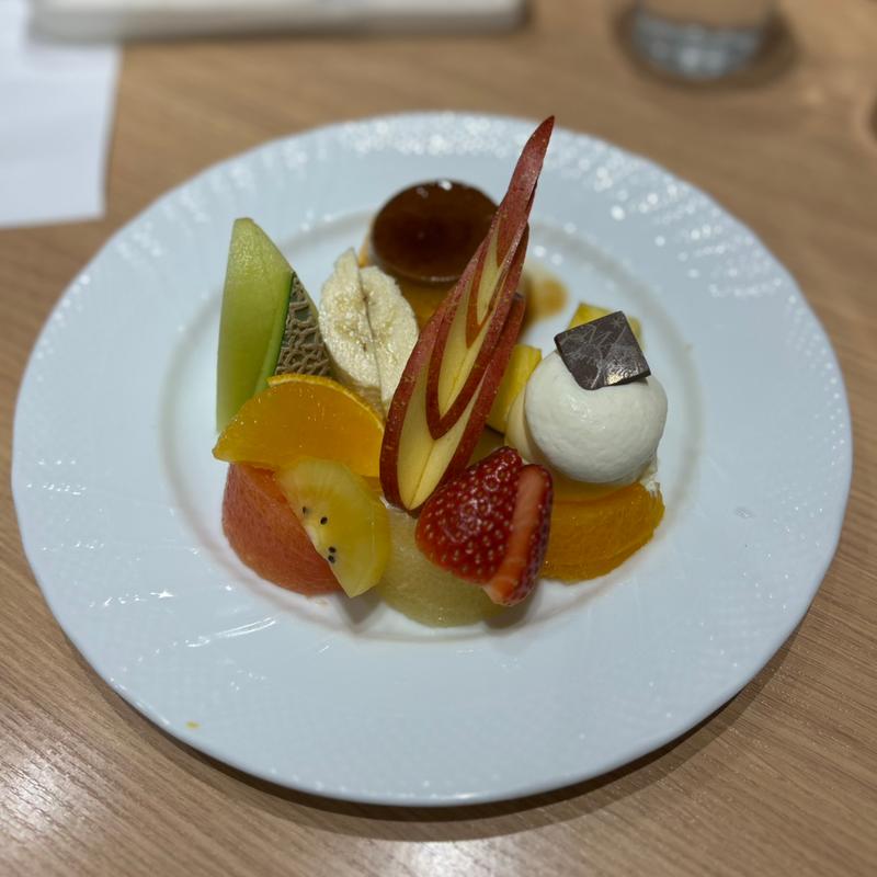 プリンア・ラ・モード(イタガキ フルーツ カフェ （ITAGAKI FRUIT CAFE）)