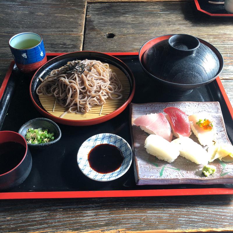 そば定食(活魚問屋 海寶 （カイホウ）)