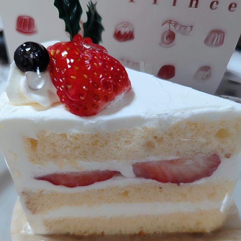 苺のショートケーキ(プチ プランス 茨木舟木店)