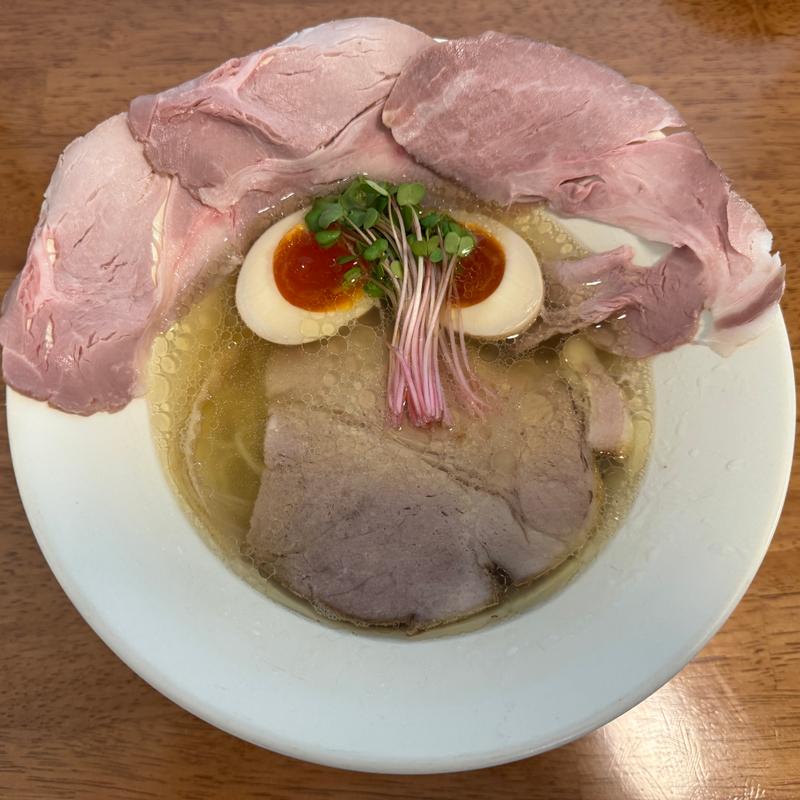 特製ちょろらぁ麺　塩(貝と地鶏だしのらぁ麺 ちょろ)