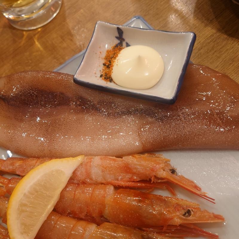 いかの浜焼き(磯丸水産 新小岩ルミエール店)