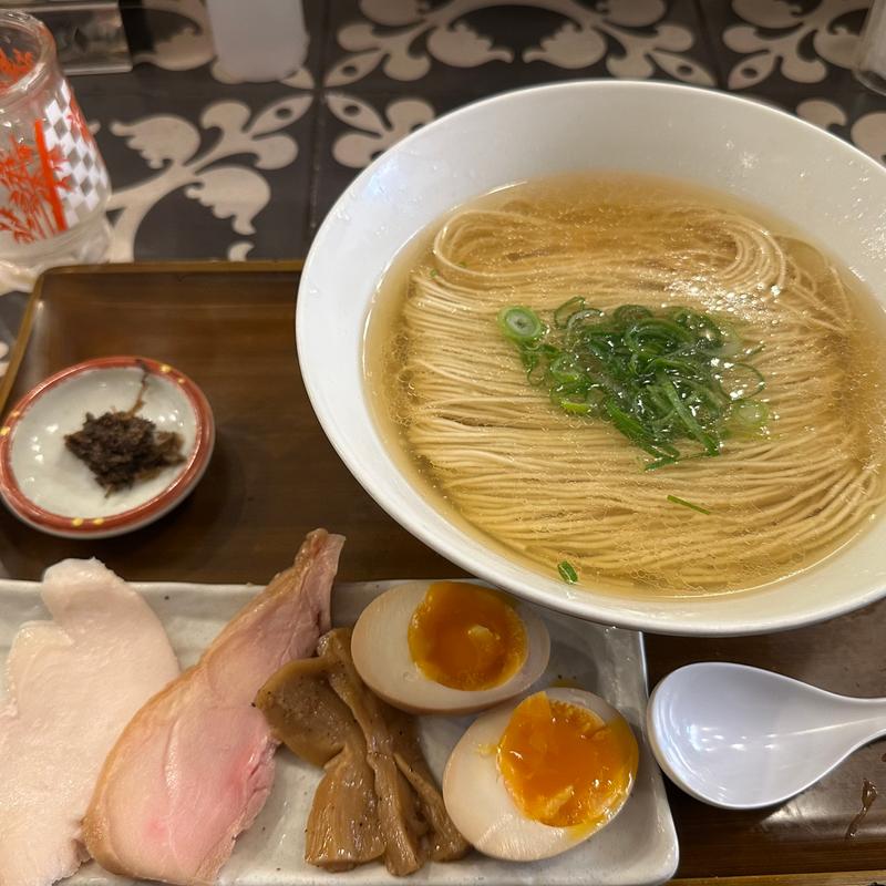 とりしおそば(麺や食堂 厚木本店)