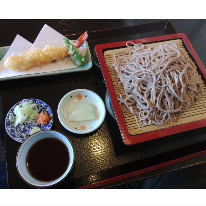 特大えび天そば 並(1尾)(吉田屋 蕎麦屋)