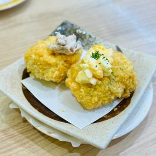 鯵の押し寿司揚げちゃった(がってん寿司 練馬土支田店)