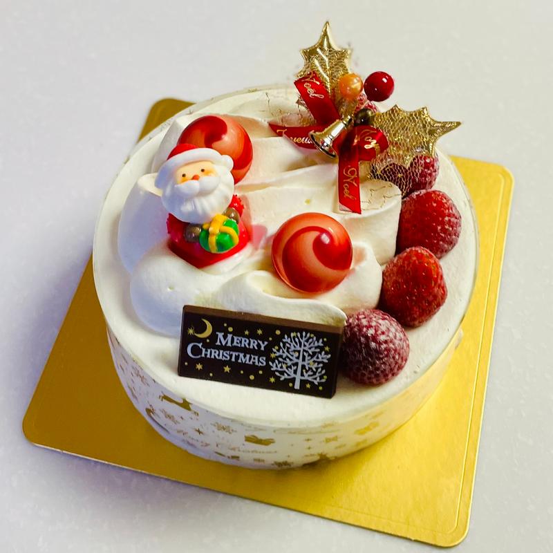 Xmas生クリームデコレーション(西洋菓子 おだふじ (大泉学園店))