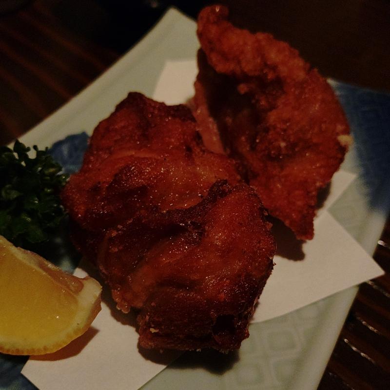 比内地鶏唐揚げ(秋田きりたんぽ屋 大町分店)