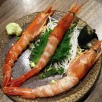 赤えび刺身(養老乃瀧 鹿島田店)