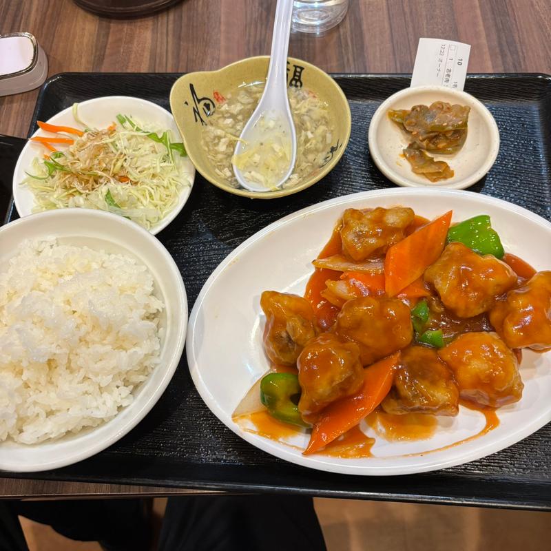 酢豚定食(谷記 錦糸町南口店)