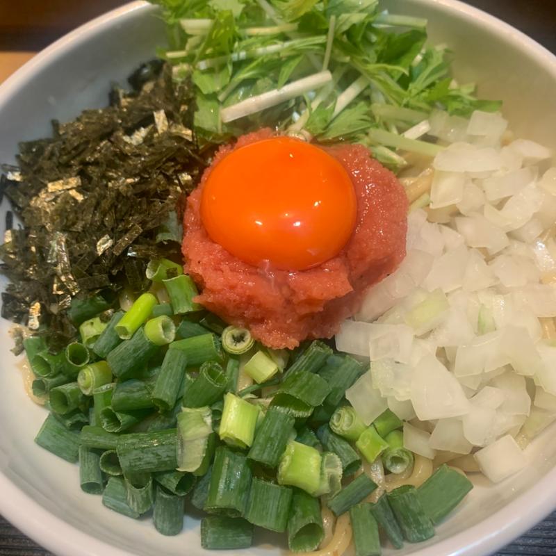 明太醤油バターまぜそば（大盛300g）(麺屋ずぅう)