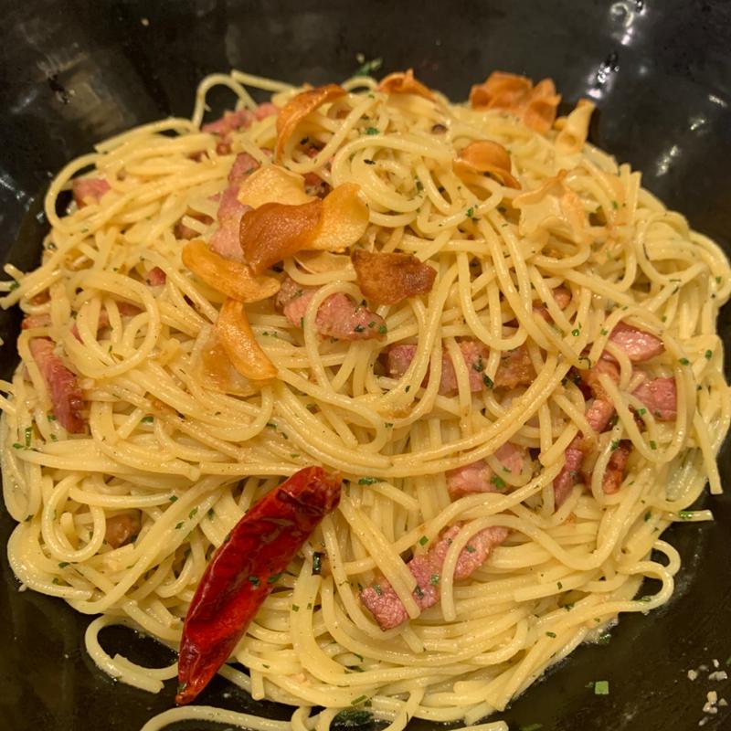 すぱじろうペペロンチーノXL(釜あげスパゲッティ すぱじろう 紀尾井町)