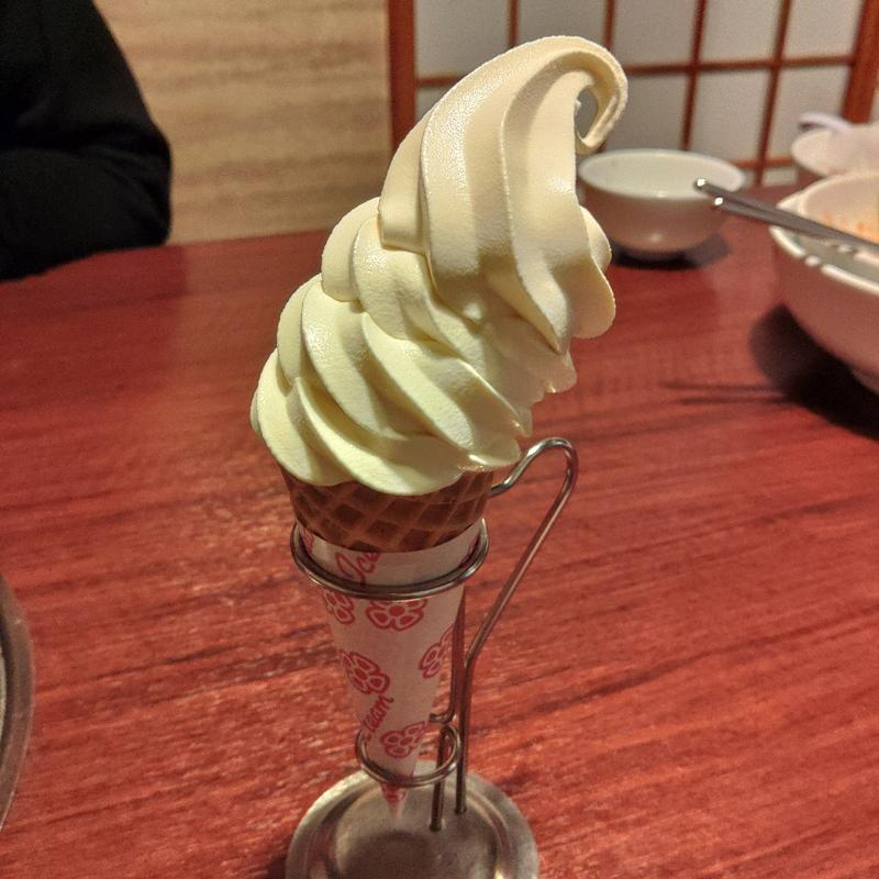 ソフトクリーム(焼肉・冷麺ヤマト 北上店 )